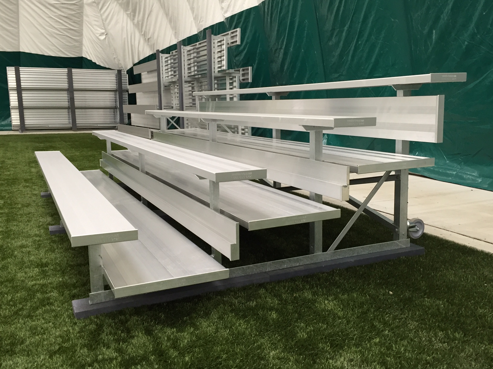 4 Row Tip & Roll Bleacher Guys