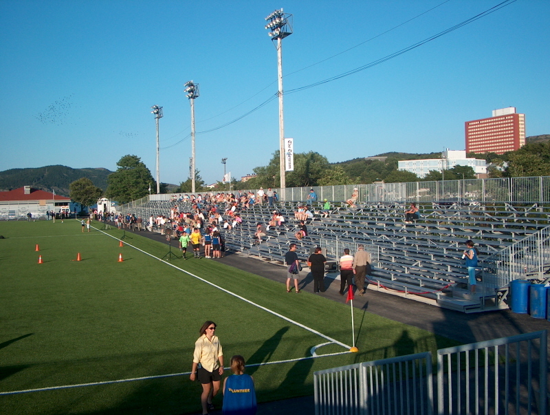 King V Soccer Stadium St. John`s, Newfoundland Bleacher Guys